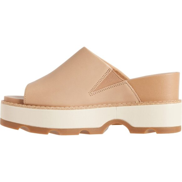 NEW SOREL Leather Joanie 4 Slide Wedge Sandals for women 254 - Picture 4 of 5